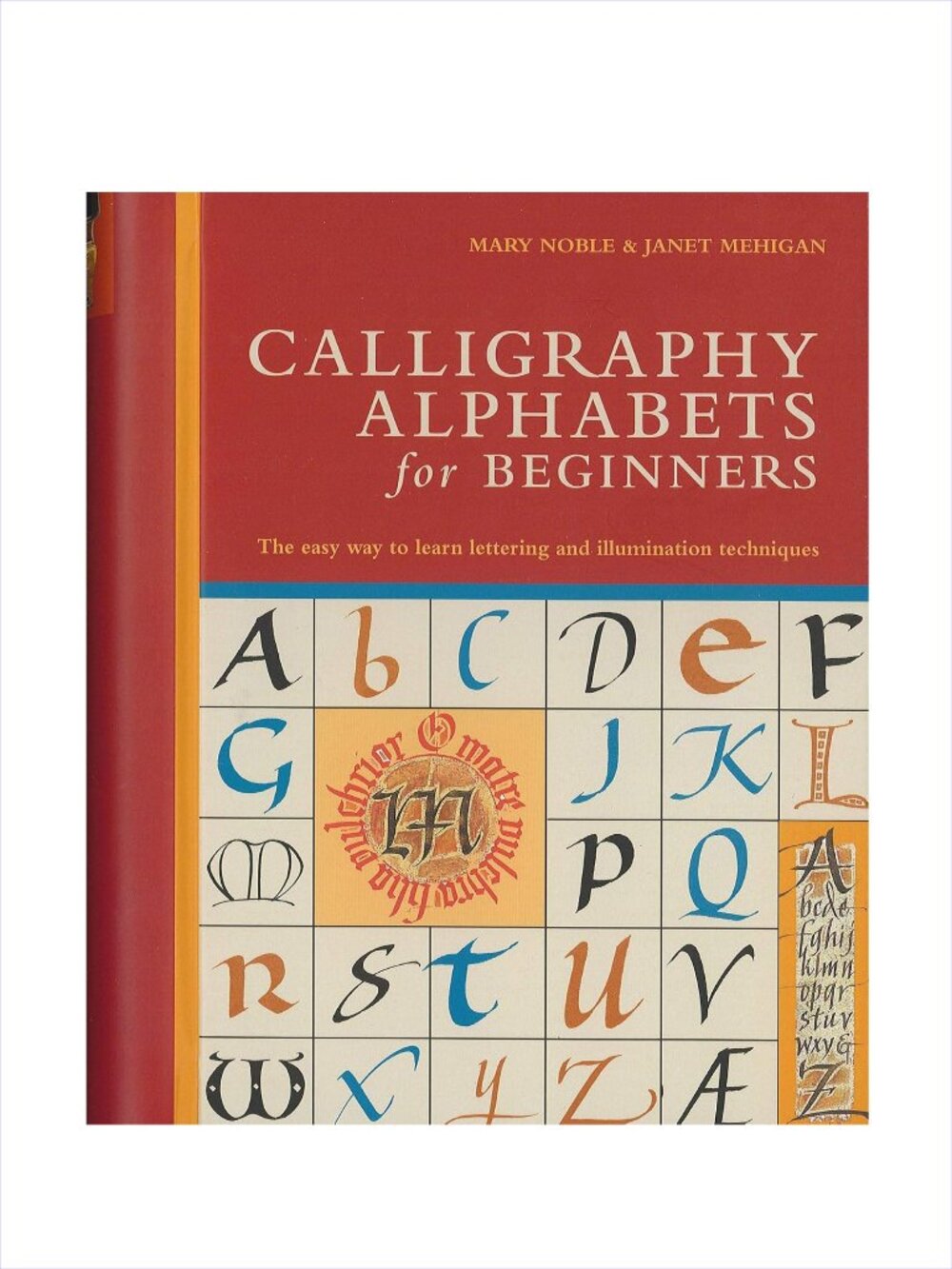 Barron's Calligraphy Alphabets for Beginners Hardcover-spiral Book Brand New